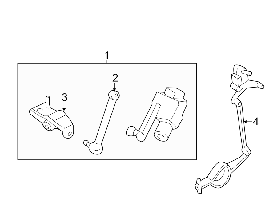 Diagram ELECTRICAL COMPONENTS. for your Porsche Cayenne  