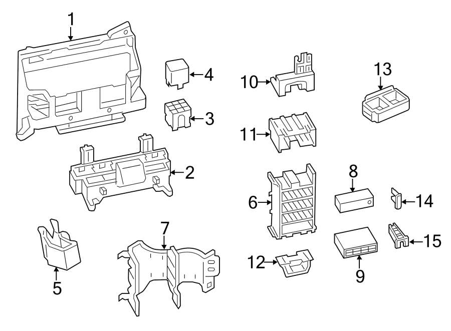 Diagram FUSE & RELAY. for your 2005 Porsche Cayenne  Turbo Sport Utility 