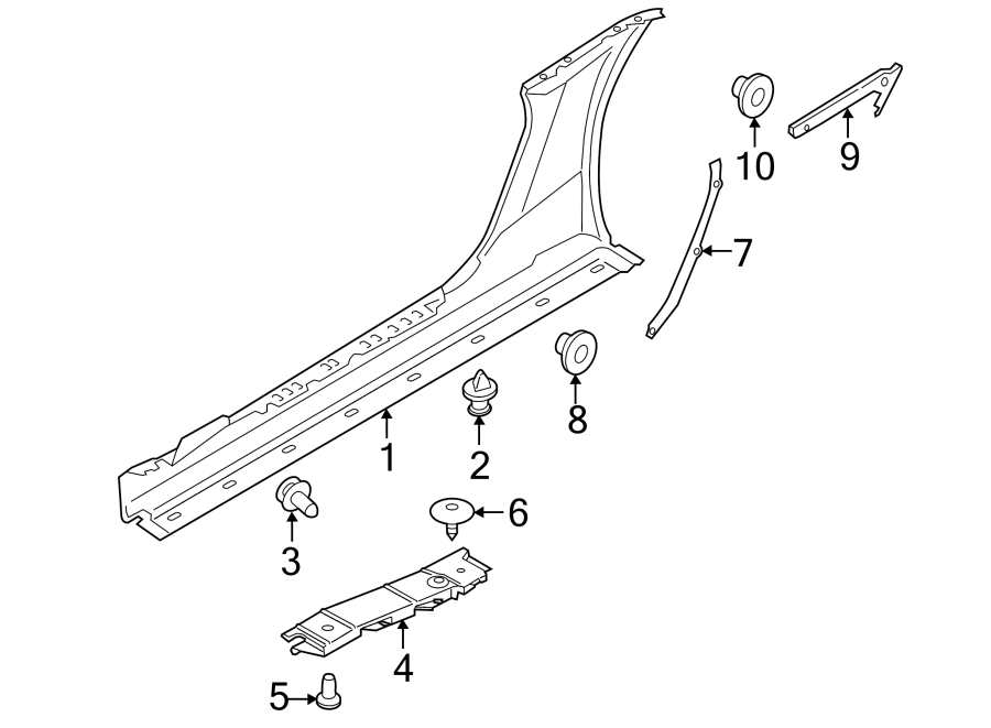 3PILLARS. ROCKER & FLOOR. EXTERIOR TRIM.https://images.simplepart.com/images/parts/motor/fullsize/6946430.png