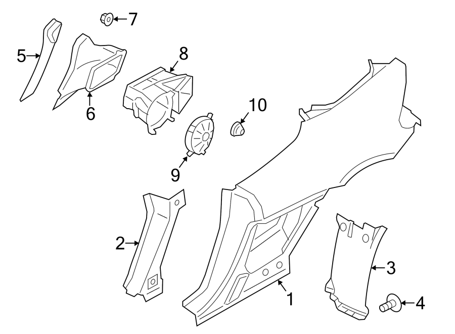 10QUARTER PANEL & COMPONENTS.https://images.simplepart.com/images/parts/motor/fullsize/6946470.png