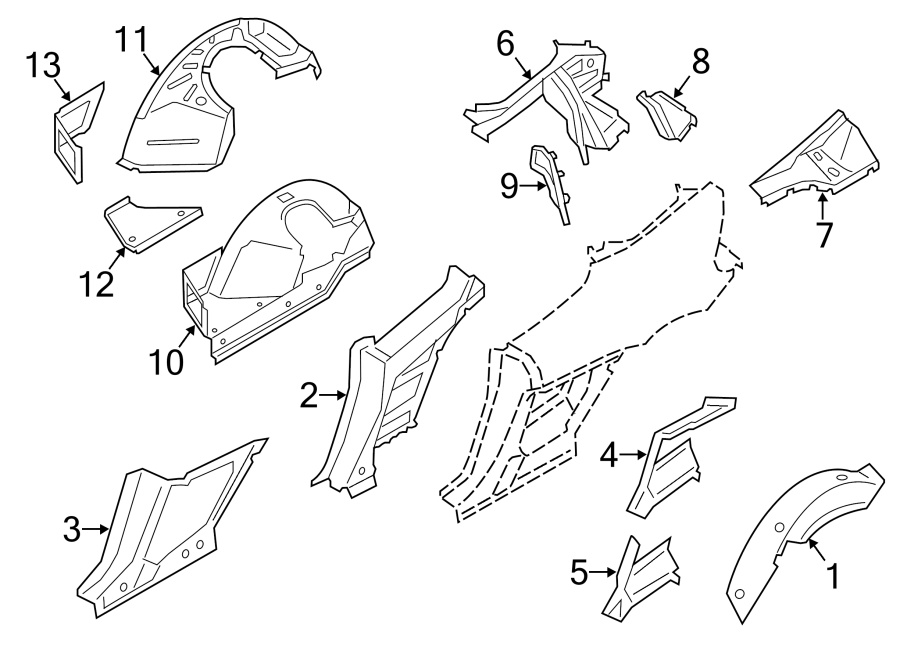 4QUARTER PANEL. INNER STRUCTURE.https://images.simplepart.com/images/parts/motor/fullsize/6946475.png