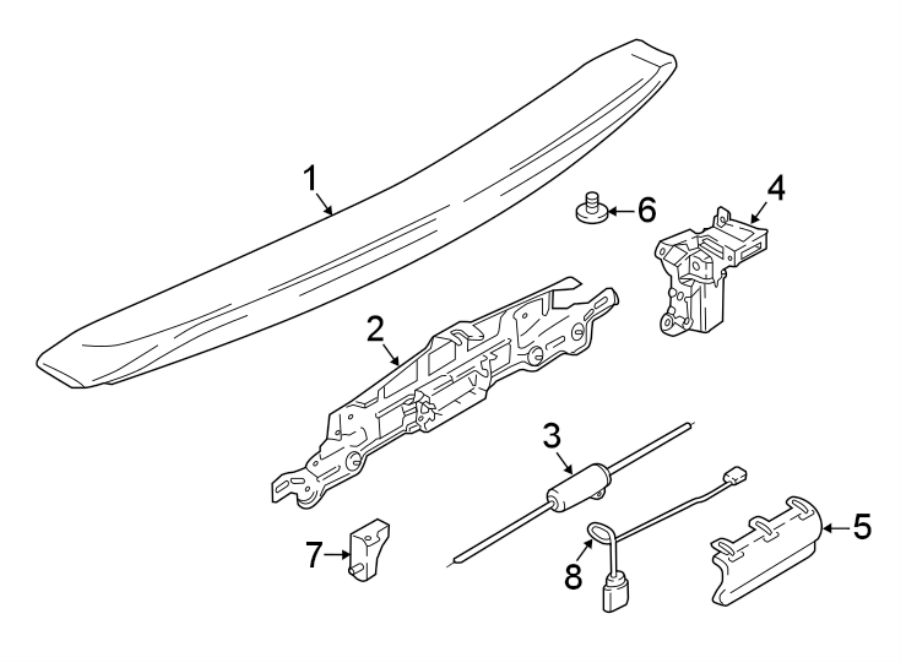 5Engine lid. Spoiler.https://images.simplepart.com/images/parts/motor/fullsize/6946617.png