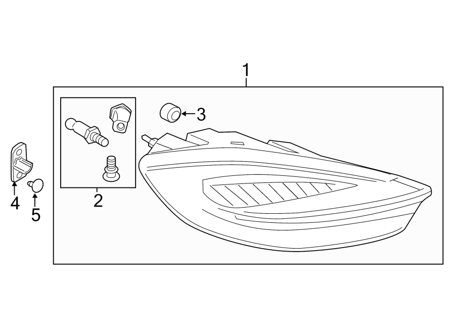 Diagram REAR LAMPS. COMBINATION LAMPS. for your 2016 Porsche Cayenne   