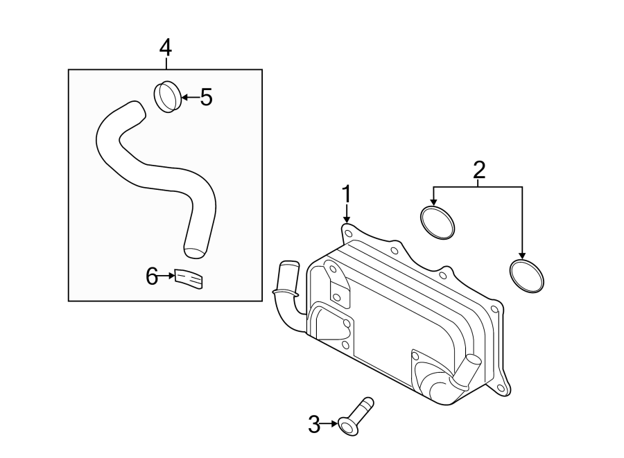 Diagram 3. 6 liter. for your 2006 Porsche Cayenne  Turbo Sport Utility 