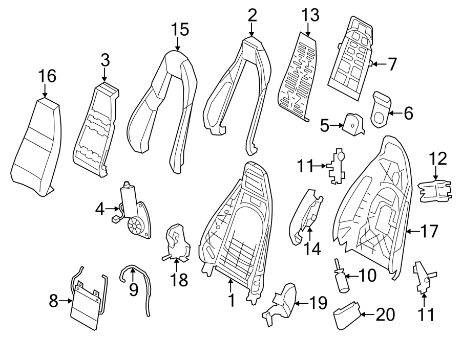 7SEATS & TRACKS. FRONT SEAT COMPONENTS.https://images.simplepart.com/images/parts/motor/fullsize/6950555.png