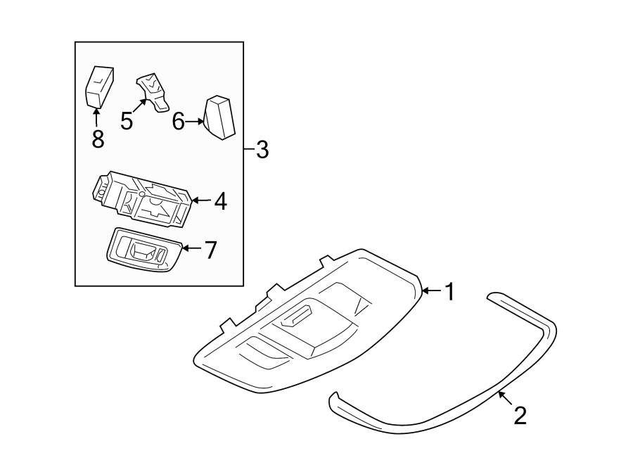 5ROOF. INTERIOR LAMPS.https://images.simplepart.com/images/parts/motor/fullsize/6950625.png