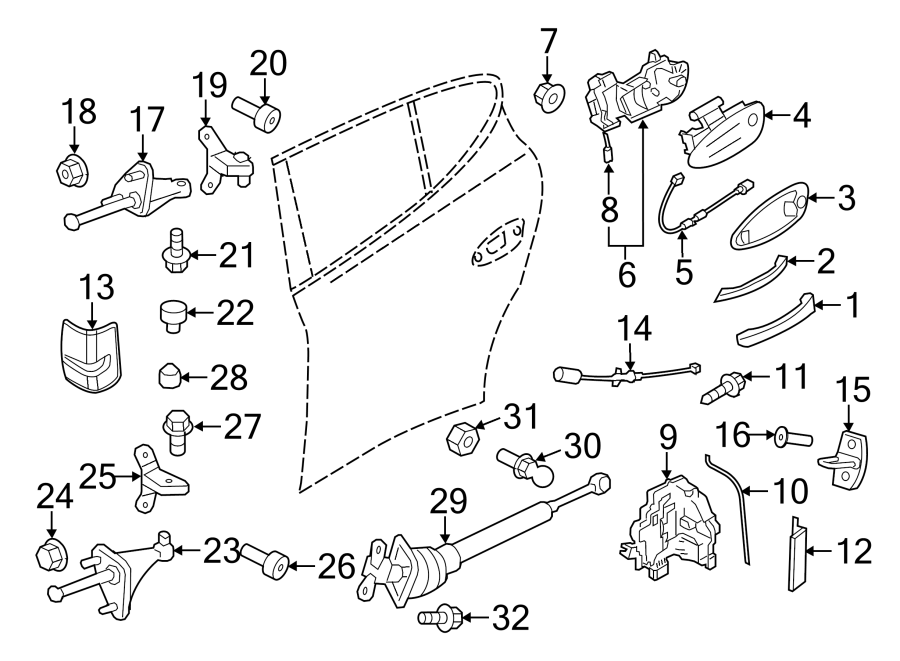29REAR DOOR. LOCK & HARDWARE.https://images.simplepart.com/images/parts/motor/fullsize/6950690.png