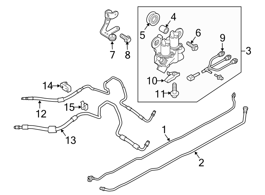 REAR SUSPENSION. SUSPENSION CONTROL.