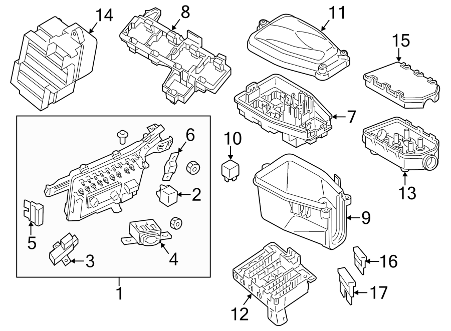 Diagram FUSE & RELAY. for your Porsche