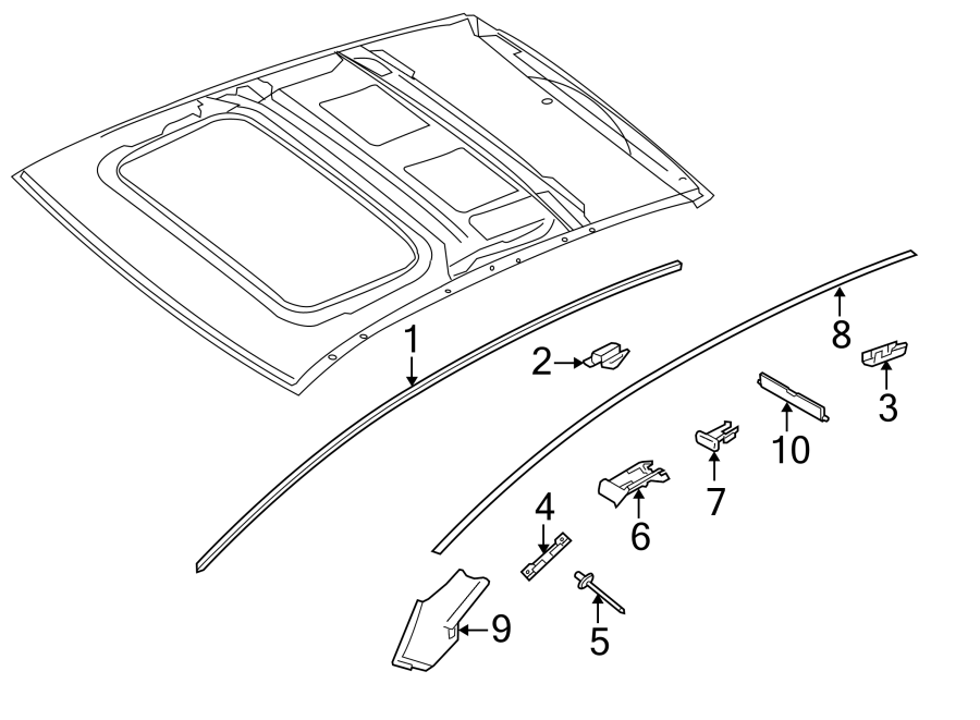 8ROOF. EXTERIOR TRIM.https://images.simplepart.com/images/parts/motor/fullsize/6951805.png