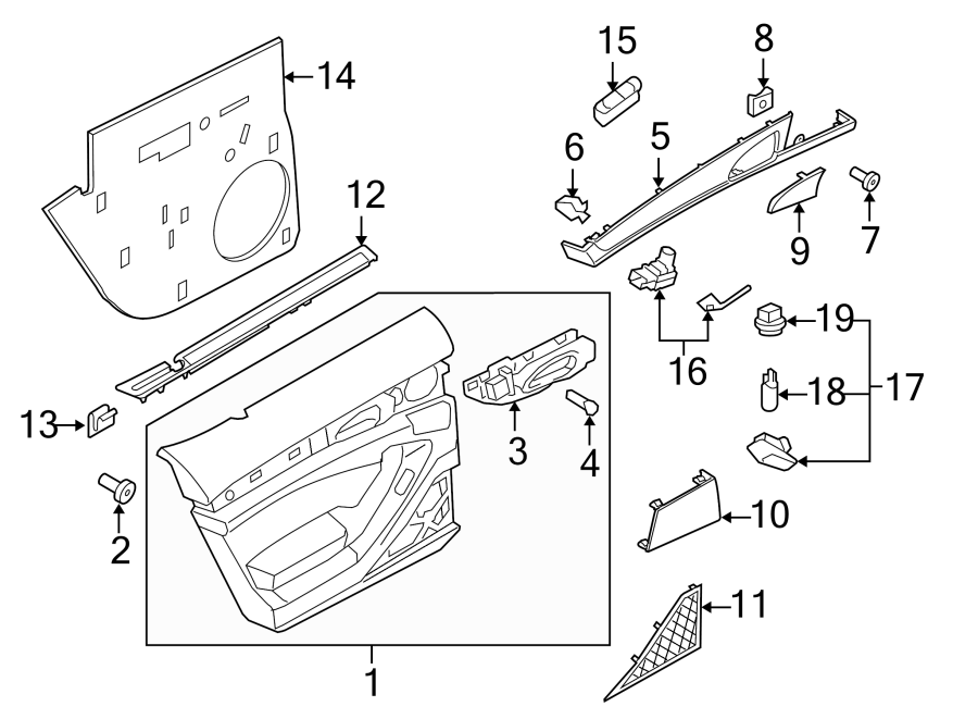 11REAR DOOR. INTERIOR TRIM.https://images.simplepart.com/images/parts/motor/fullsize/6951970.png