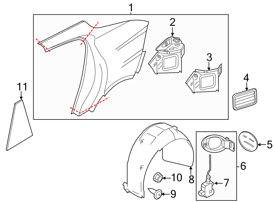 4QUARTER PANEL & COMPONENTS.https://images.simplepart.com/images/parts/motor/fullsize/6951980.png