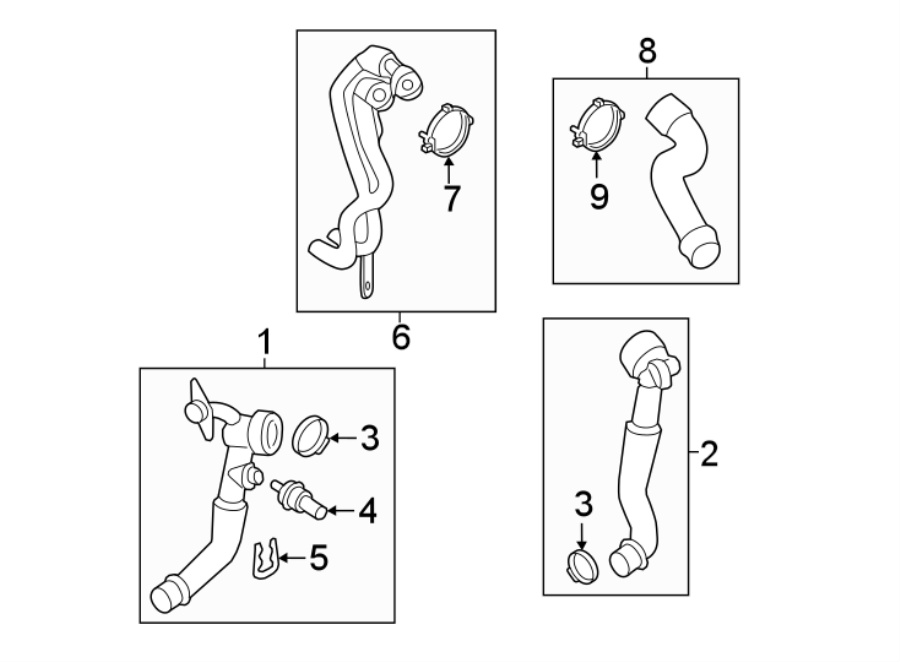 Diagram Hoses & lines. for your 2023 Porsche Macan   