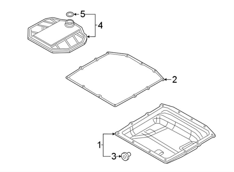 Diagram TRANSMISSION. for your 2010 Porsche Cayenne   