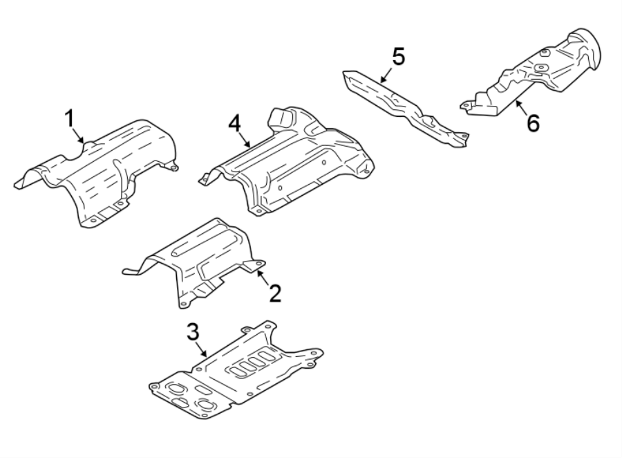 5EXHAUST SYSTEM. HEAT SHIELDS.https://images.simplepart.com/images/parts/motor/fullsize/6952344.png