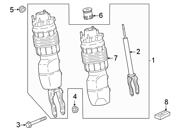 6Front suspension. Struts & components.https://images.simplepart.com/images/parts/motor/fullsize/6952405.png