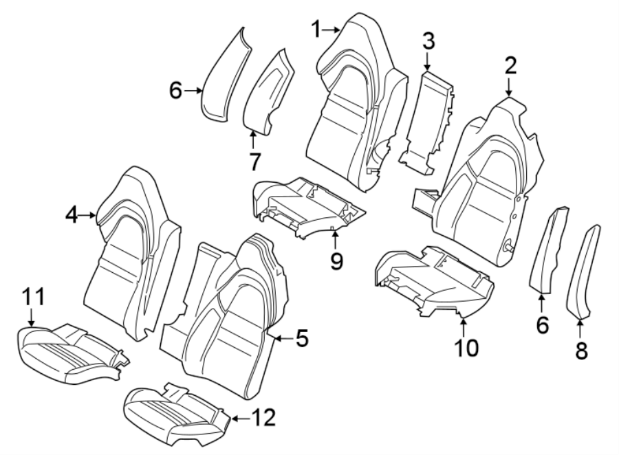 5Seats & tracks. Rear seat components.https://images.simplepart.com/images/parts/motor/fullsize/6952553.png