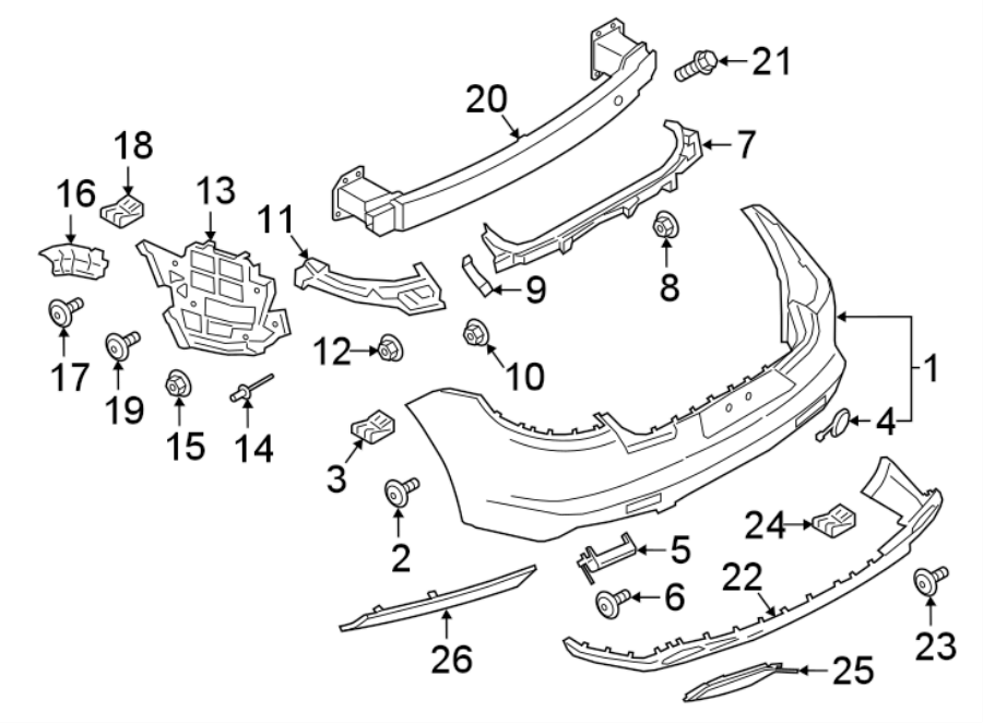 7REAR BUMPER. BUMPER & COMPONENTS.https://images.simplepart.com/images/parts/motor/fullsize/6952852.png