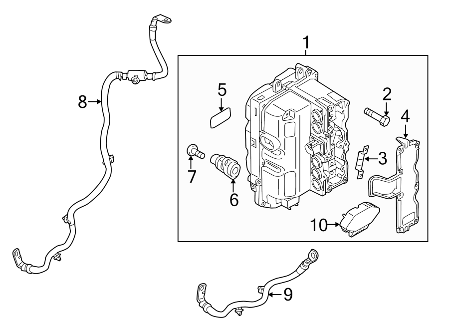 Diagram ELECTRICAL COMPONENTS. for your 2013 Porsche Cayenne   