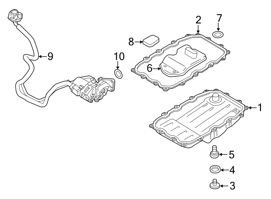 Diagram Transmission. for your 2010 Porsche Cayenne  S Sport Utility 