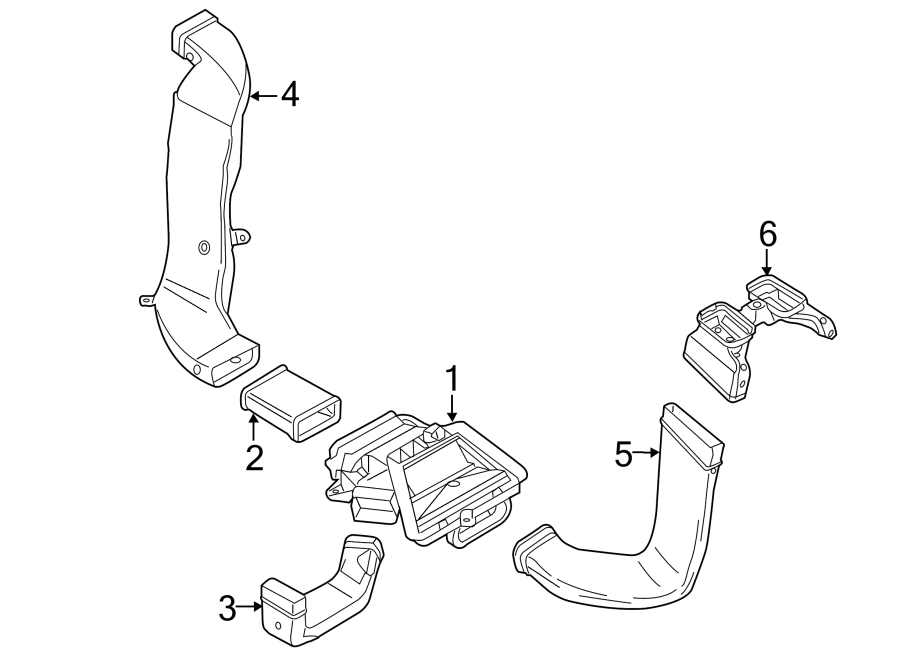 Diagram INSTRUMENT PANEL. DUCTS. for your 2014 Porsche Cayenne   