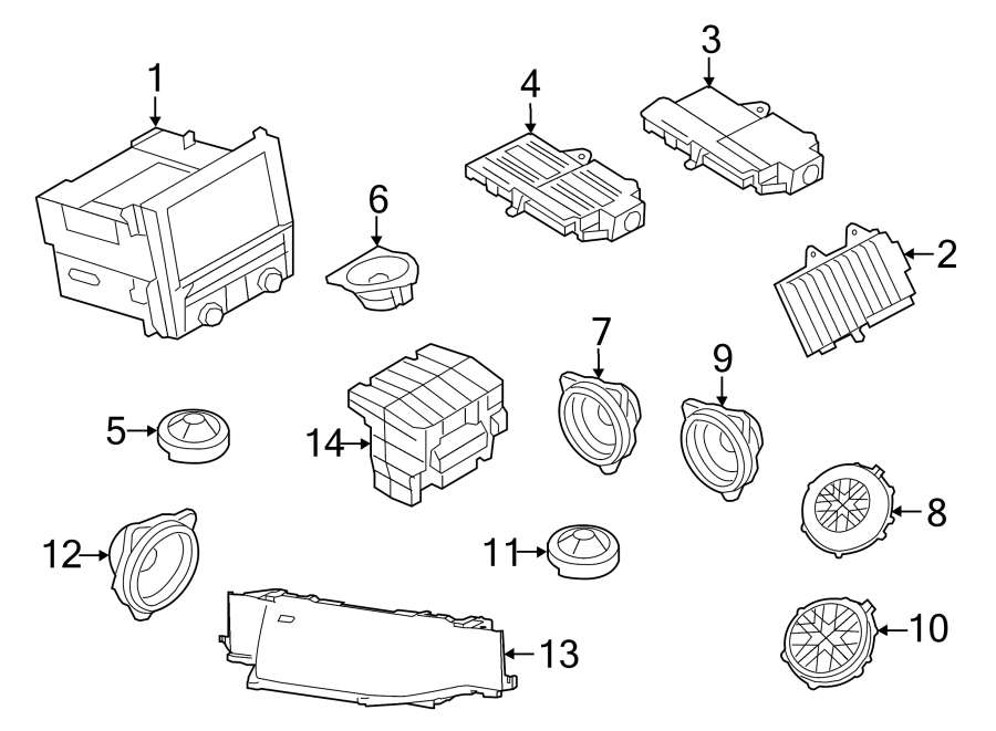 6INSTRUMENT PANEL. SOUND SYSTEM.https://images.simplepart.com/images/parts/motor/fullsize/6955330.png