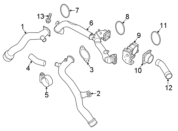 Diagram Intercooler. for your 2016 Porsche Cayenne   