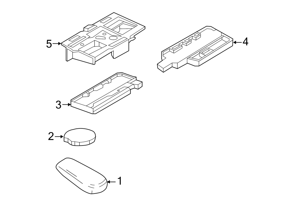 Diagram KEYLESS ENTRY COMPONENTS. for your Porsche Macan  