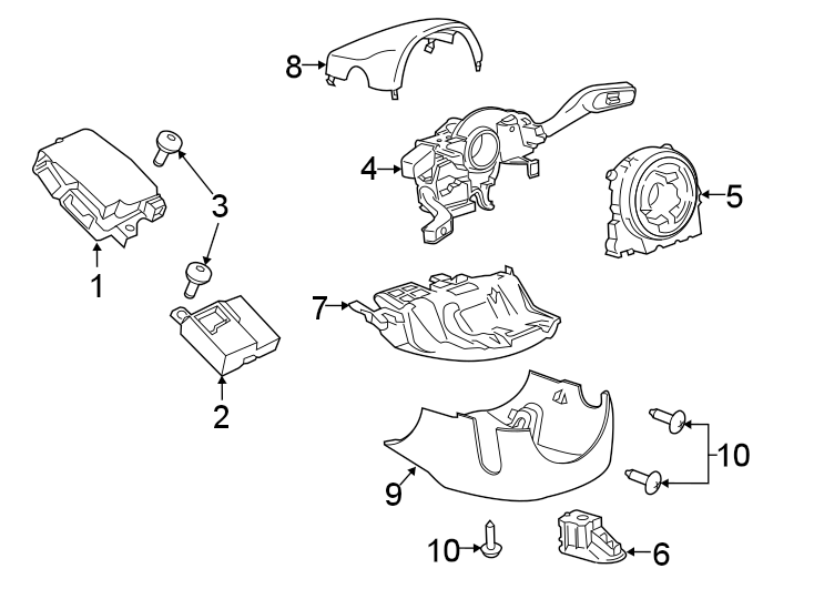 8STEERING COLUMN. SHROUD. SWITCHES & LEVERS.https://images.simplepart.com/images/parts/motor/fullsize/6960497.png