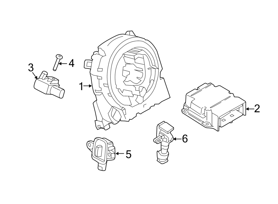 4RESTRAINT SYSTEMS. AIR BAG COMPONENTS.https://images.simplepart.com/images/parts/motor/fullsize/6960590.png