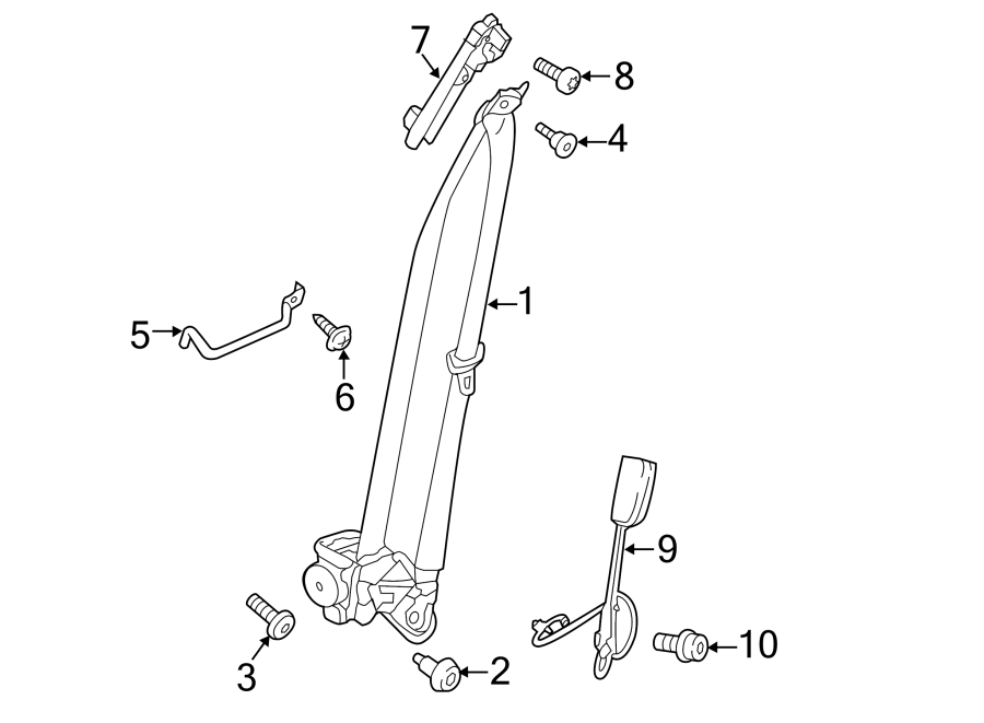 10RESTRAINT SYSTEMS. FRONT SEAT BELTS.https://images.simplepart.com/images/parts/motor/fullsize/6960595.png