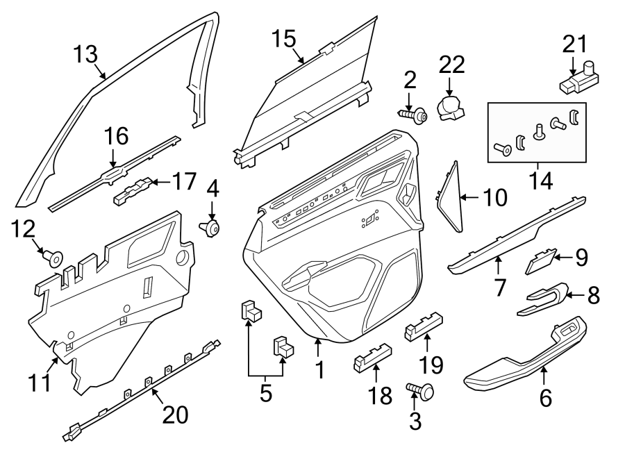 1REAR DOOR. INTERIOR TRIM.https://images.simplepart.com/images/parts/motor/fullsize/6960770.png