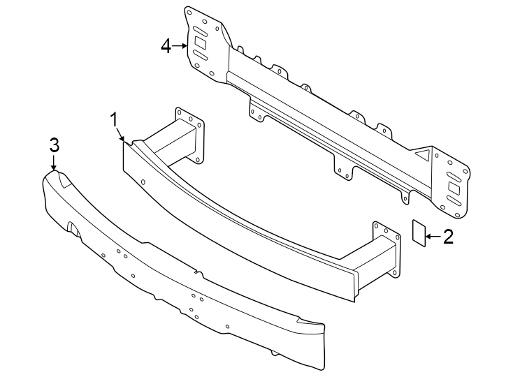 4Front bumper & grille. Bumper & components.https://images.simplepart.com/images/parts/motor/fullsize/6965027.png