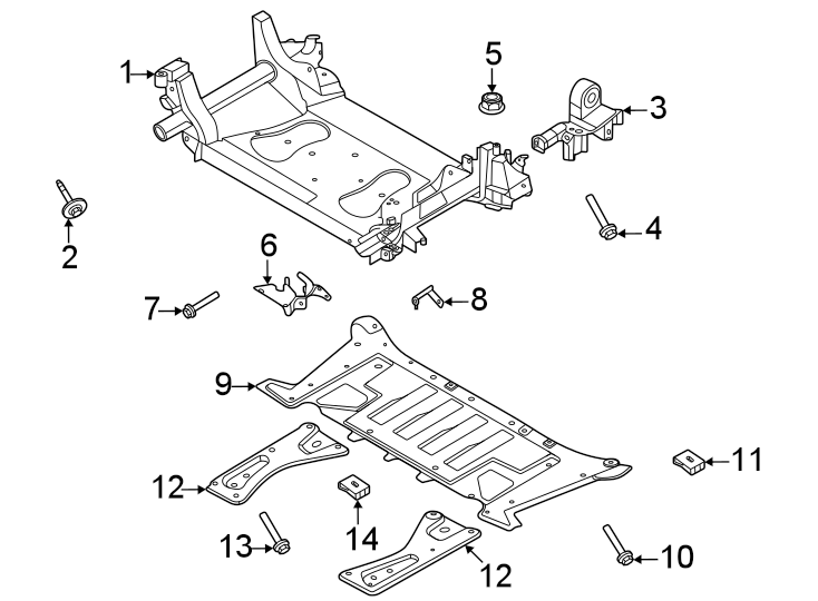 Diagram Front suspension. Suspension mounting. for your 2014 Porsche Cayenne  S Hybrid Sport Utility 