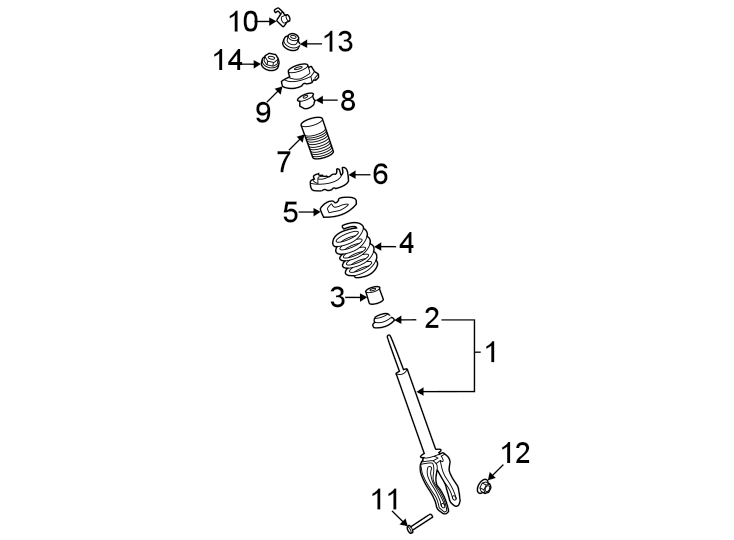 Diagram Front suspension. Struts & components. for your 2016 Porsche Cayenne  Base Sport Utility 