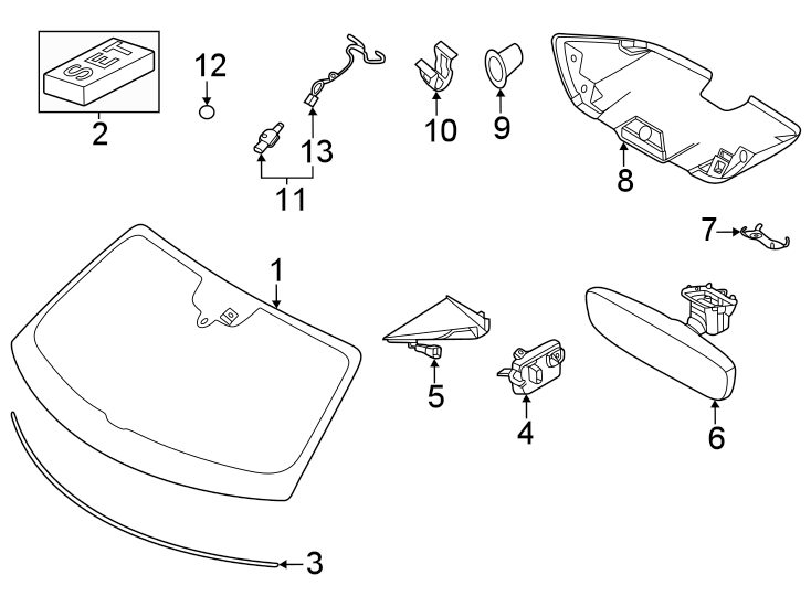 4Windshield glass.https://images.simplepart.com/images/parts/motor/fullsize/6965383.png