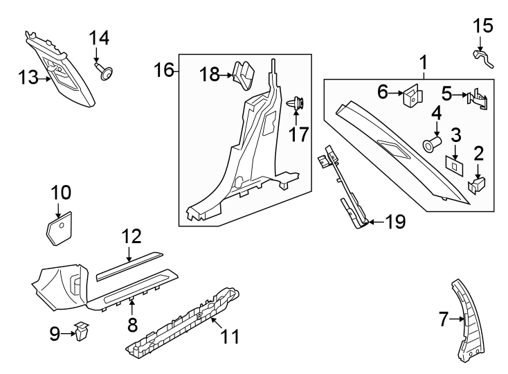 9Pillars. Rocker & floor. Interior trim.https://images.simplepart.com/images/parts/motor/fullsize/6965780.png