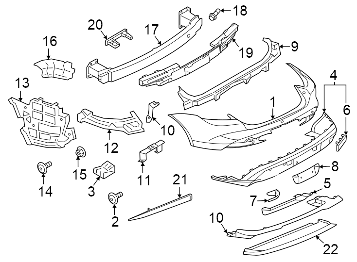 2Rear bumper. Bumper & components.https://images.simplepart.com/images/parts/motor/fullsize/6965981.png