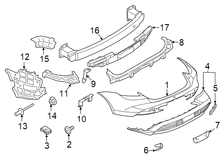 2Rear bumper. Bumper & components.https://images.simplepart.com/images/parts/motor/fullsize/6965984.png