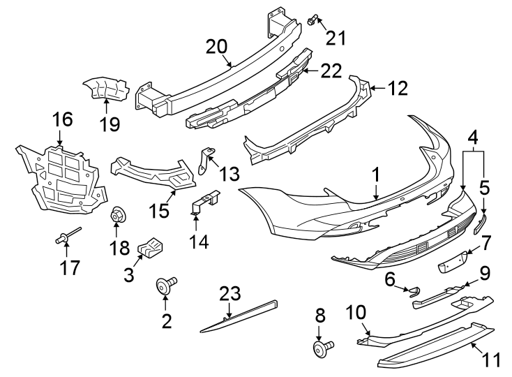 2Rear bumper. Bumper & components.https://images.simplepart.com/images/parts/motor/fullsize/6965987.png