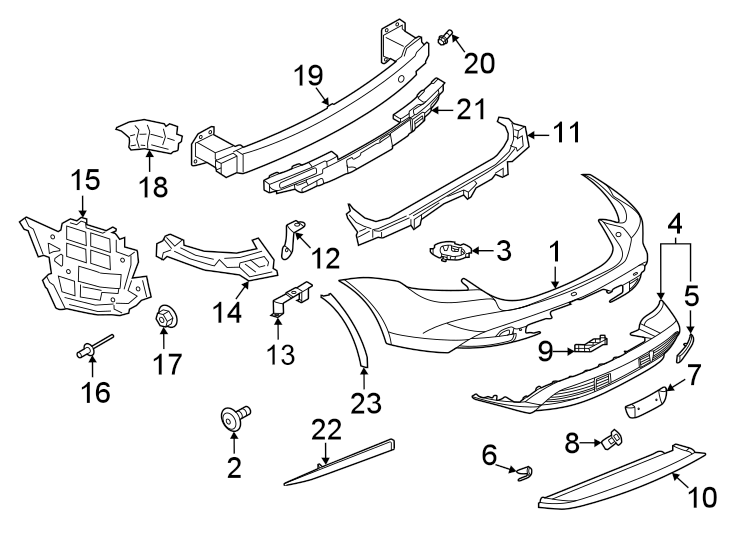 2Rear bumper. Bumper & components.https://images.simplepart.com/images/parts/motor/fullsize/6965991.png