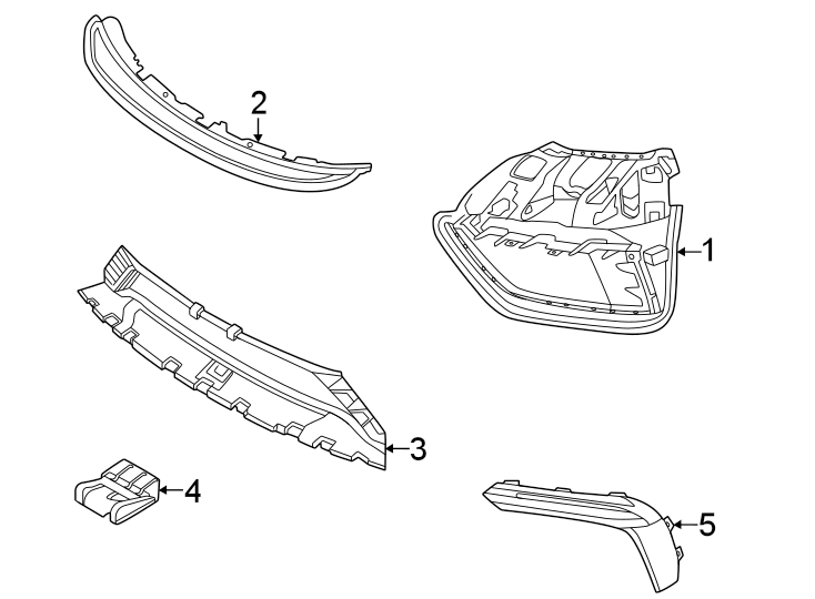 6Front bumper. Grille & components.https://images.simplepart.com/images/parts/motor/fullsize/6970023.png