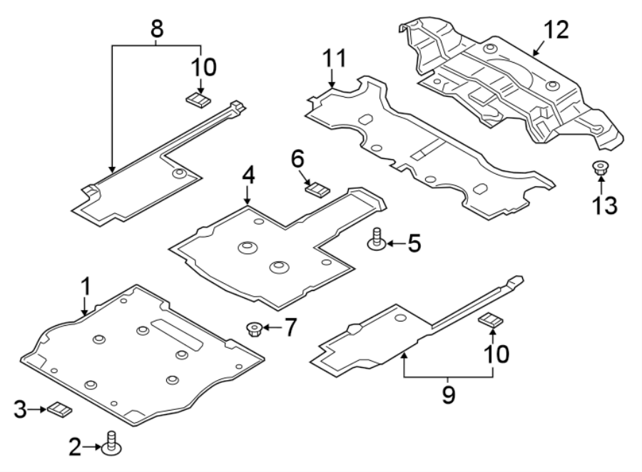 13FRONT STRUCTURAL COMPONENTS. SPLASH SHIELDS.https://images.simplepart.com/images/parts/motor/fullsize/6970065.png