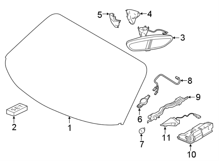 6WINDSHIELD GLASS.https://images.simplepart.com/images/parts/motor/fullsize/6970295.png