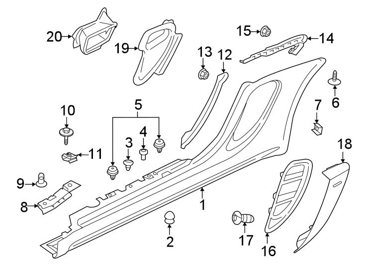 20Pillars. Rocker & floor. Exterior trim.https://images.simplepart.com/images/parts/motor/fullsize/6970472.png