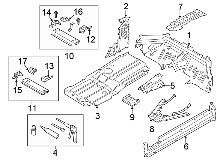 1Pillars. Rocker & floor. Floor & rails.https://images.simplepart.com/images/parts/motor/fullsize/6970490.png