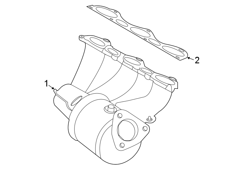 2Exhaust system. Exhaust manifold.https://images.simplepart.com/images/parts/motor/fullsize/6970788.png