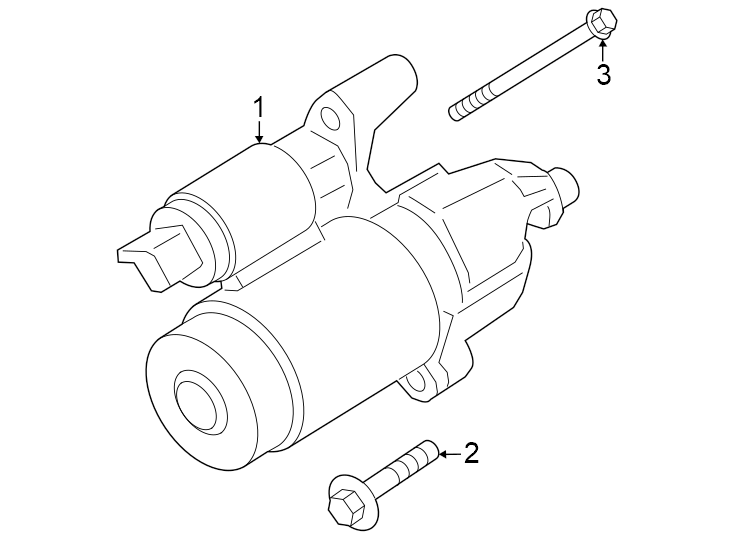 Diagram Starter. for your Porsche Cayenne  