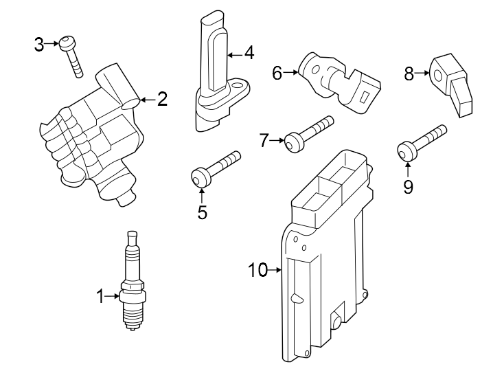 Diagram Ignition system. for your 2017 Porsche 718 Cayman   