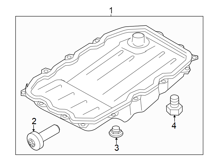 Diagram Engine / transaxle. Transaxle parts. for your 2010 Porsche Cayenne  S Sport Utility 